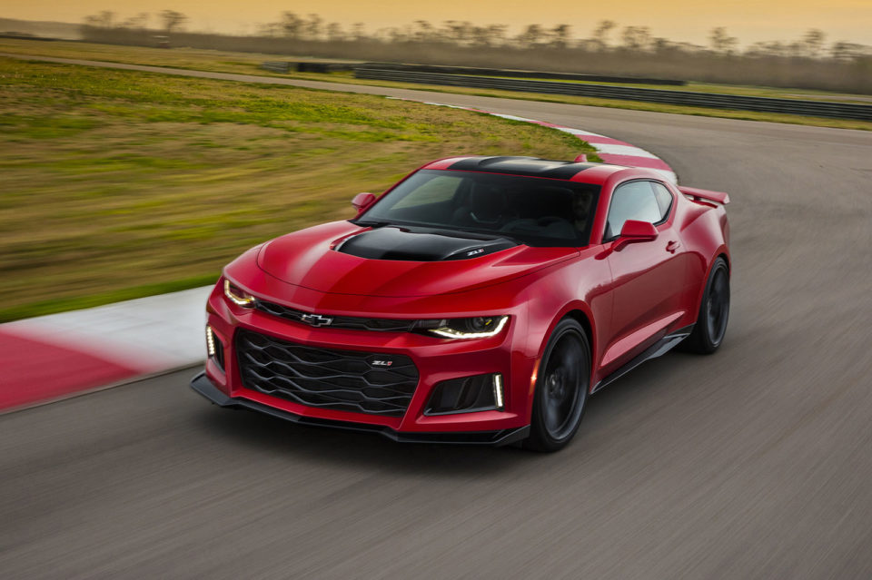 Photo officielle Chevrolet Camaro ZL1 (2016)