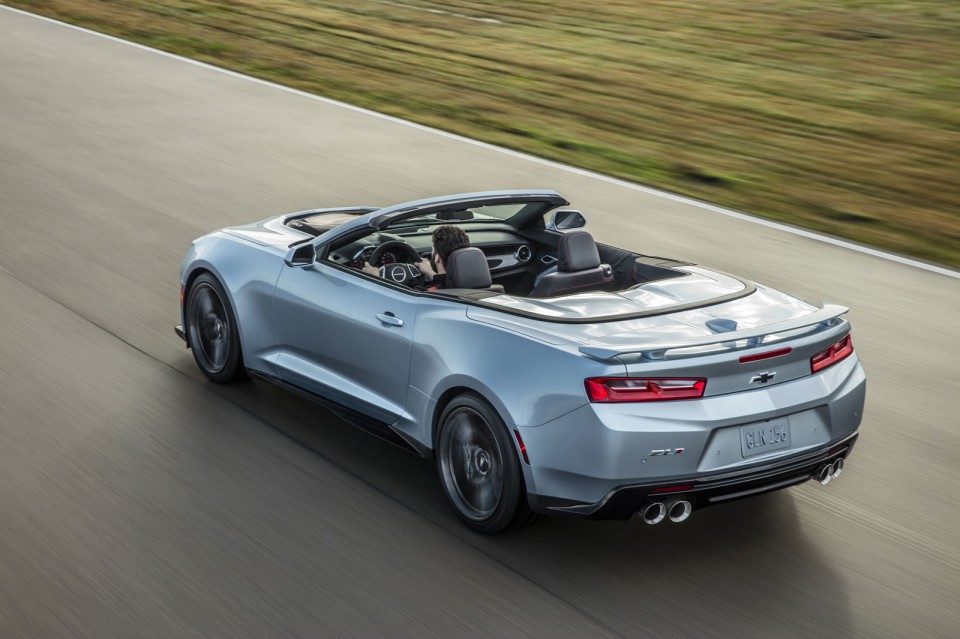 Photo officielle Chevrolet Camaro ZL1 Convertible (2016)