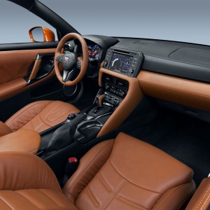 Photo intérieur cuir nouvelle Nissan GT-R (2016)