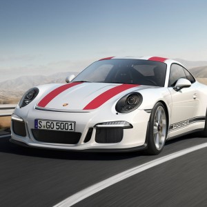 Photo officielle nouvelle Porsche 911 R (2016)