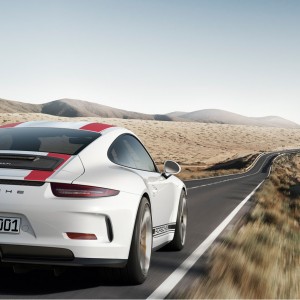 Photo officielle nouvelle Porsche 911 R (2016)