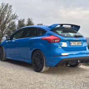 Photo 3/4 arrière Ford Focus RS (2016)