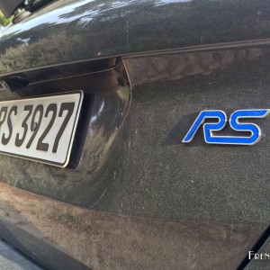 Photo sigle RS coffre Ford Focus RS (2016)