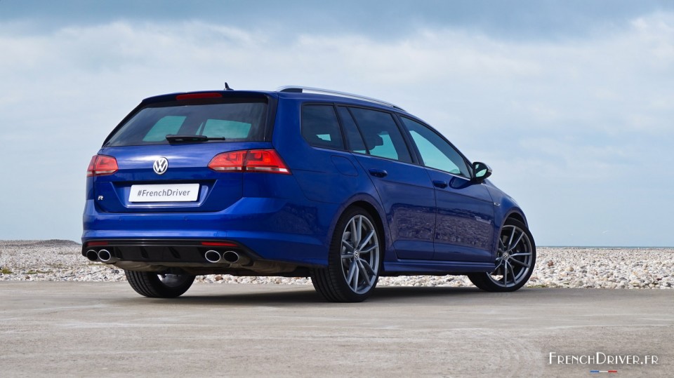 Photo essai Volkswagen Golf R SW (2016)