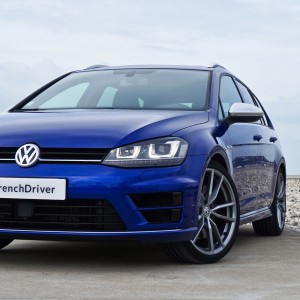 Photo essai Volkswagen Golf R SW (2016)