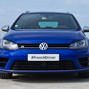 Photo face avant Volkswagen Golf R SW (2016)