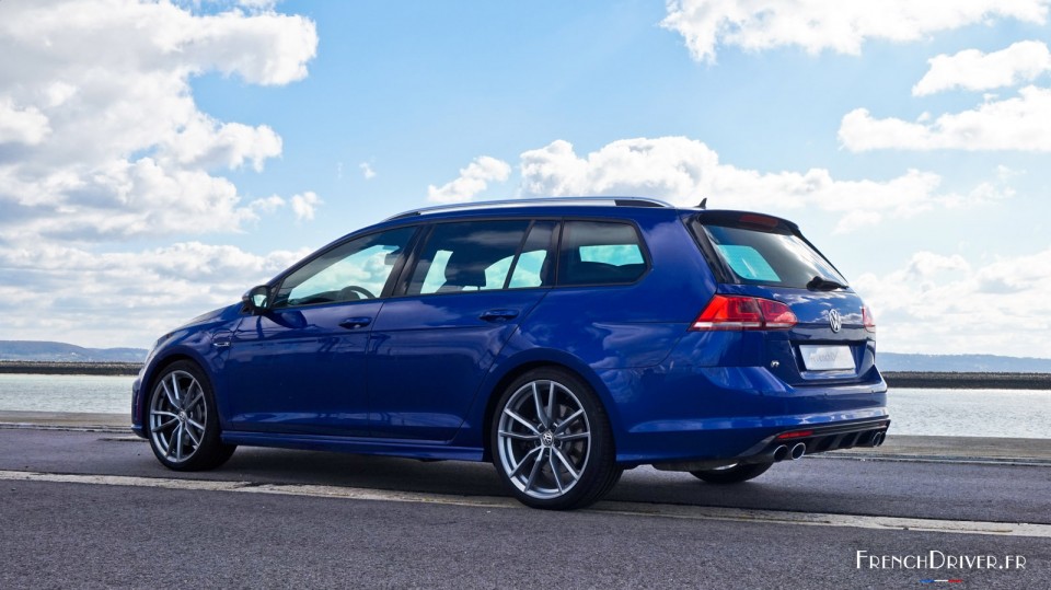 Photo essai Volkswagen Golf R SW (2016)