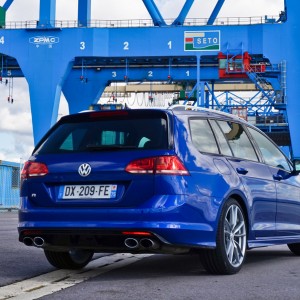 Photo essai Volkswagen Golf R SW (2016)