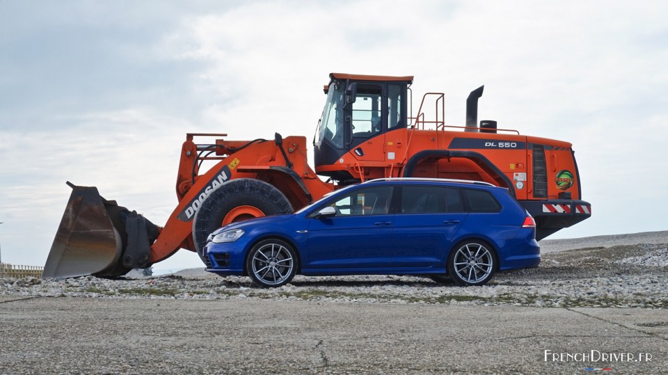 Photo essai Volkswagen Golf R SW (2016)