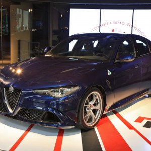 Photo Alfa Romeo Giulia (2016) – MotorVillage Paris (Avril 2016)