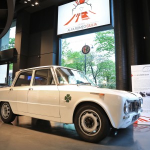 Photo Alfa Romeo Giulia (1962) – MotorVillage Paris (Avril 2016)