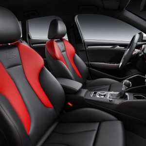 Photo sièges avant nouvelle Audi S3 Sportback (2016)