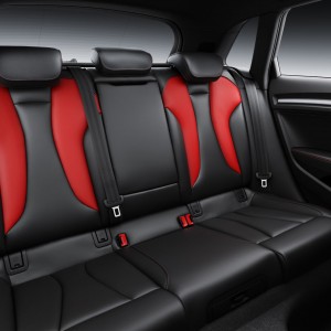 Photo banquette arrière nouvelle Audi S3 Sportback (2016)