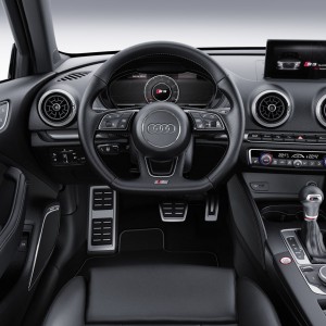 Photo intérieur cuir nouvelle Audi S3 Sedan (2016)
