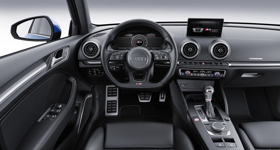Photo intérieur cuir nouvelle Audi S3 Sedan (2016)