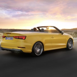 Photo officielle nouvelle Audi S3 Cabriolet  (2016)