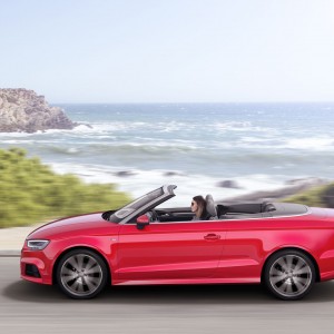 Photo profil nouvelle Audi A3 Cabriolet (2016)