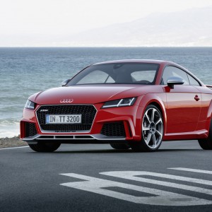 Photo officielle Audi TT RS Coupé (2016)