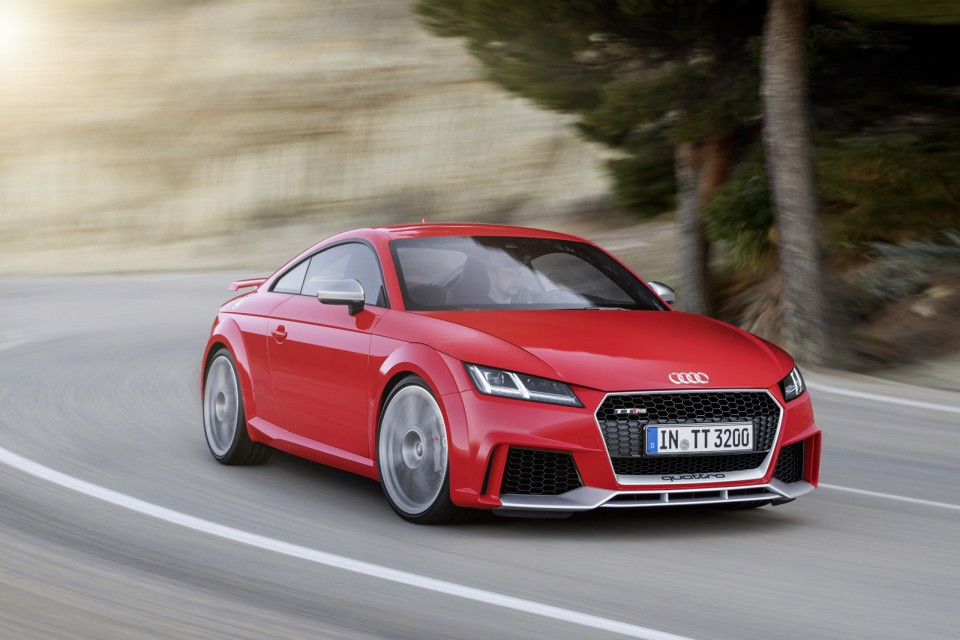 Photo officielle Audi TT RS Coupé (2016)