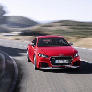 Photo officielle Audi TT RS Coupé (2016)