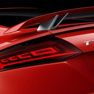 Photo officielle feux arrière Audi Matrix OLED Audi TT RS (2016