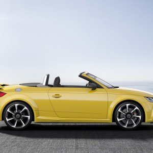 Photo officielle profil Audi TT RS Roadster (2016)