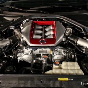 Photo moteur 3.8 l V6 bi-turbo 570 ch nouvelle Nissan GT-R (2016
