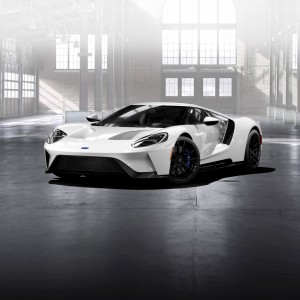 Photo officielle nouvelle Ford GT Blanc Glacier (2016)