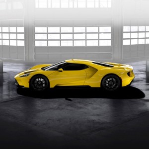 Photo officielle nouvelle Ford GT Jaune Triple (2016)