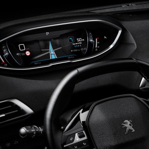 Photo combiné tête haute Peugeot i-Cockpit – Peugeot 3008 II (