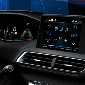 Photo écran tactile multimédia Peugeot i-Cockpit – Peugeot 300