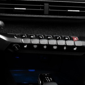Photo console centrale Peugeot i-Cockpit – Peugeot 3008 II (2016