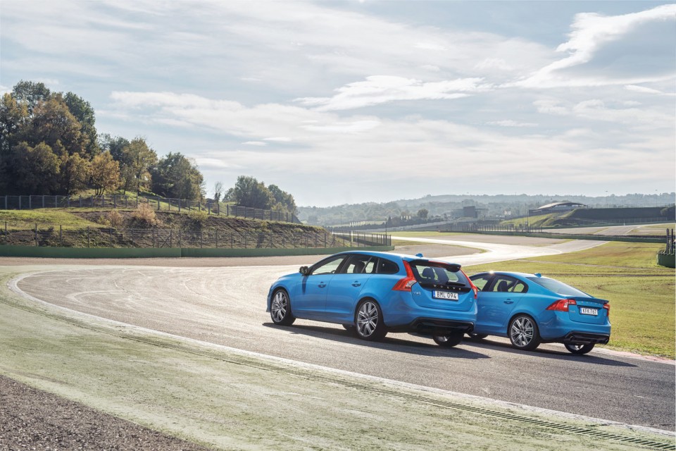 Photo officielle Volvo S60 et V60 Polestar (2016)