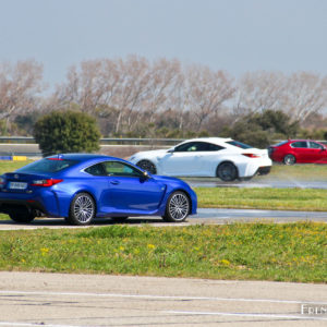 Photo essai Lexus GS F et RC F sur circuit (2016)