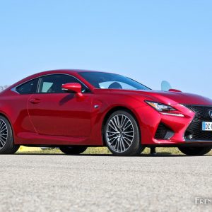 Photo essai Lexus RC F sur circuit (2016)