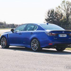 Photo essai Lexus GS F sur circuit (2016)