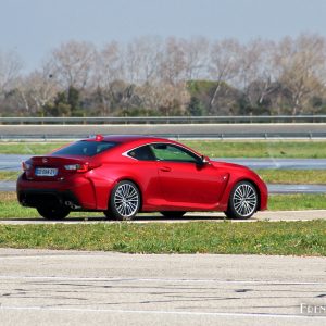 Photo essai Lexus RC F sur circuit (2016)