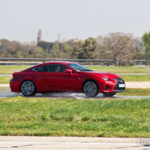 Photo essai Lexus RC F sur circuit (2016)