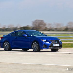 Photo essai Lexus RC F sur circuit (2016)