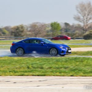 Photo essai Lexus RC F sur circuit (2016)