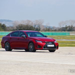 Photo essai Lexus GS F sur circuit (2016)