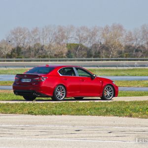 Photo essai Lexus GS F sur circuit (2016)