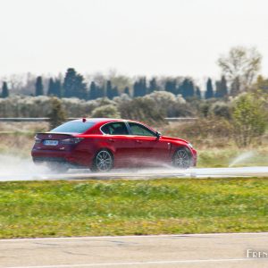 Photo essai Lexus GS F sur circuit (2016)