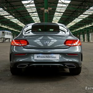 Photo vue arrière Mercedes Classe C Coupé (2016)