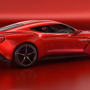 Photo 3/4 arrière Aston Martin Vanquish Zagato Concept (2016)