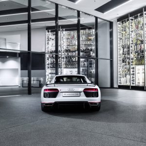 Photo face arrière Audi R8 V10 plus selection 24h (2016)