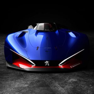 Photo face avant Peugeot L500 R HYbrid Concept (2016)