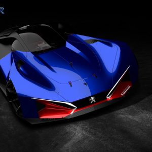 Photo vue avant statique Peugeot L500 R HYbrid Concept (2016)