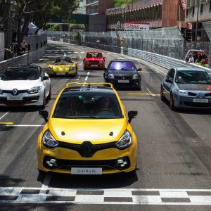 Photo officielle Renault Clio R.S. 16 – Grand Prix de Monaco 201