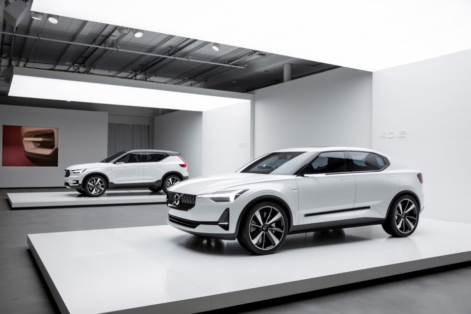 Photo officielle Volvo Concept 40.1 et 40.2 (2016)